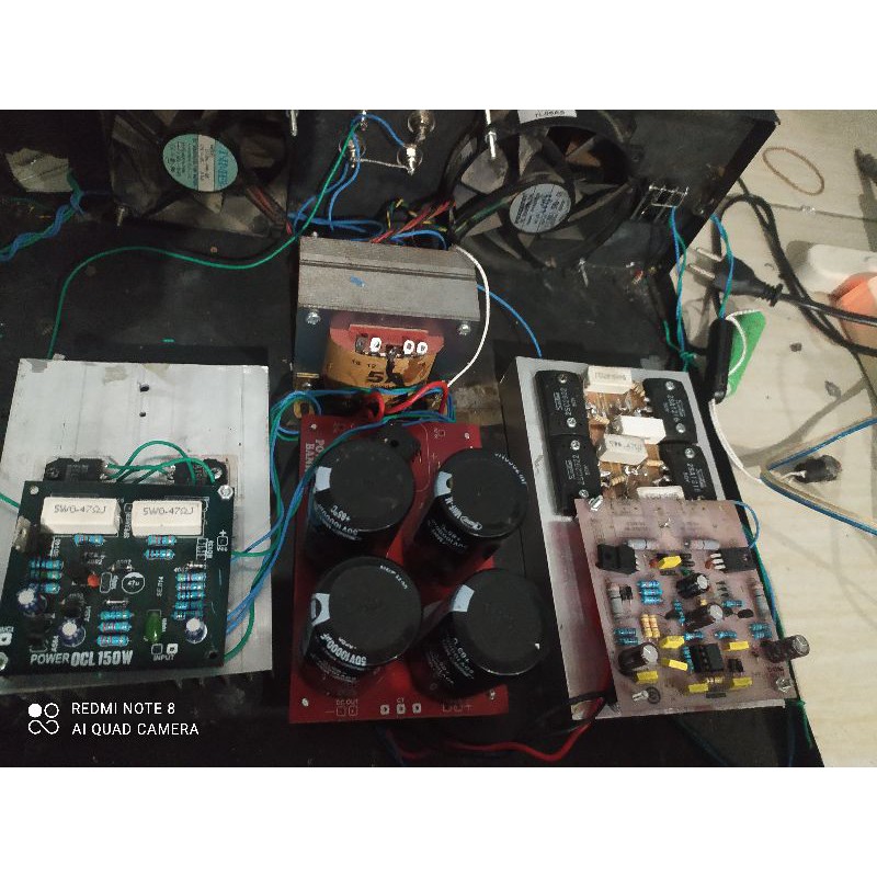 POWER RAKITA KARAKTER DRIVER 506 500W MID HIG SUB DAN OCL 150W SUB TRAVO 5A semua baru jadi