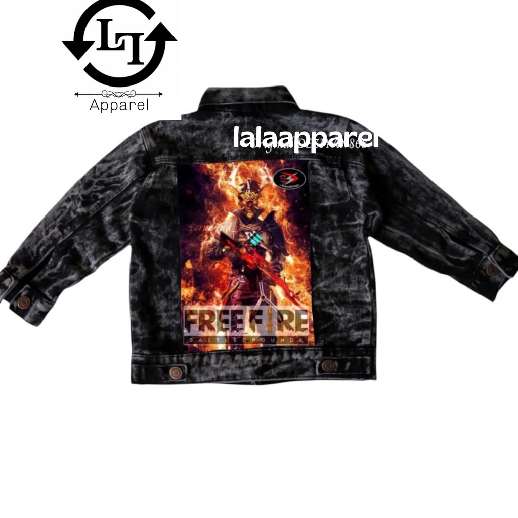 JAKET JEANS ANAK LAKI-LAKI MOTIF KARAKTER  1-11 TAHUN / JAKET JEANS ANAK LAKI-LAKI
