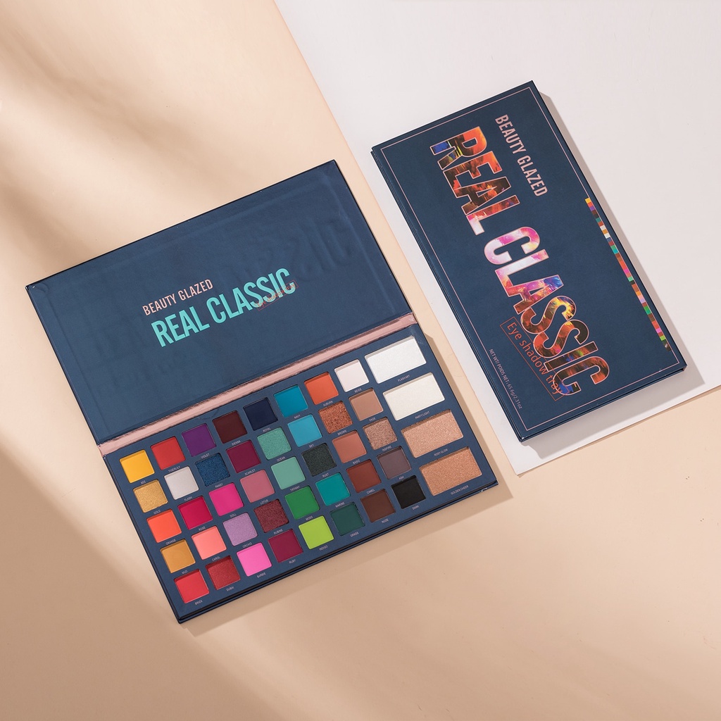 Beauty Glazed Real Classic Eyeshadow 44 Color Eyeshadow Matte Beauty Glazed Eyeshadow Pallete Beauty Glazed Eyeshadow Palet Beauty Glazed