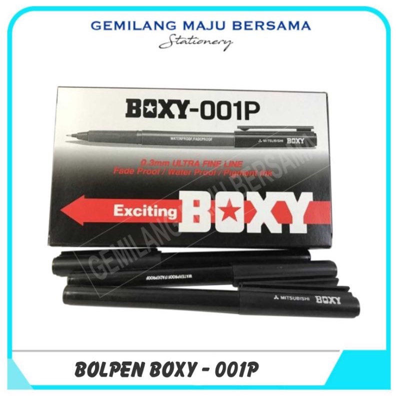 

Bolpen Boxy Sign Pen 001 (Harga Per Lsn = 12 buah)