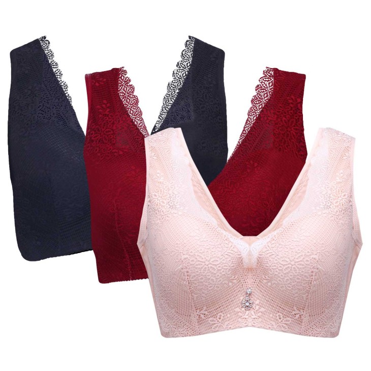 Push Bra Jumbo / Push Up Bra Tally 8117 / Bra Penekan Lemak / BH Penekan Lemak by belbra