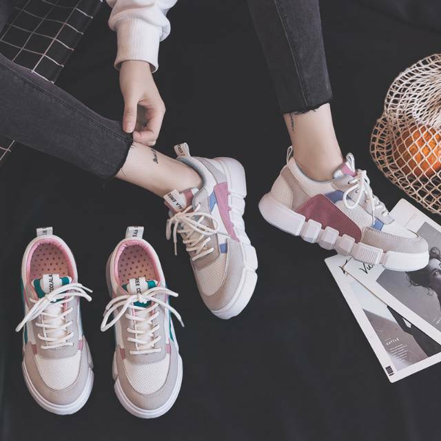 Trend terbaru Sneakers wanita ulzzang korea 2022 Dairysia