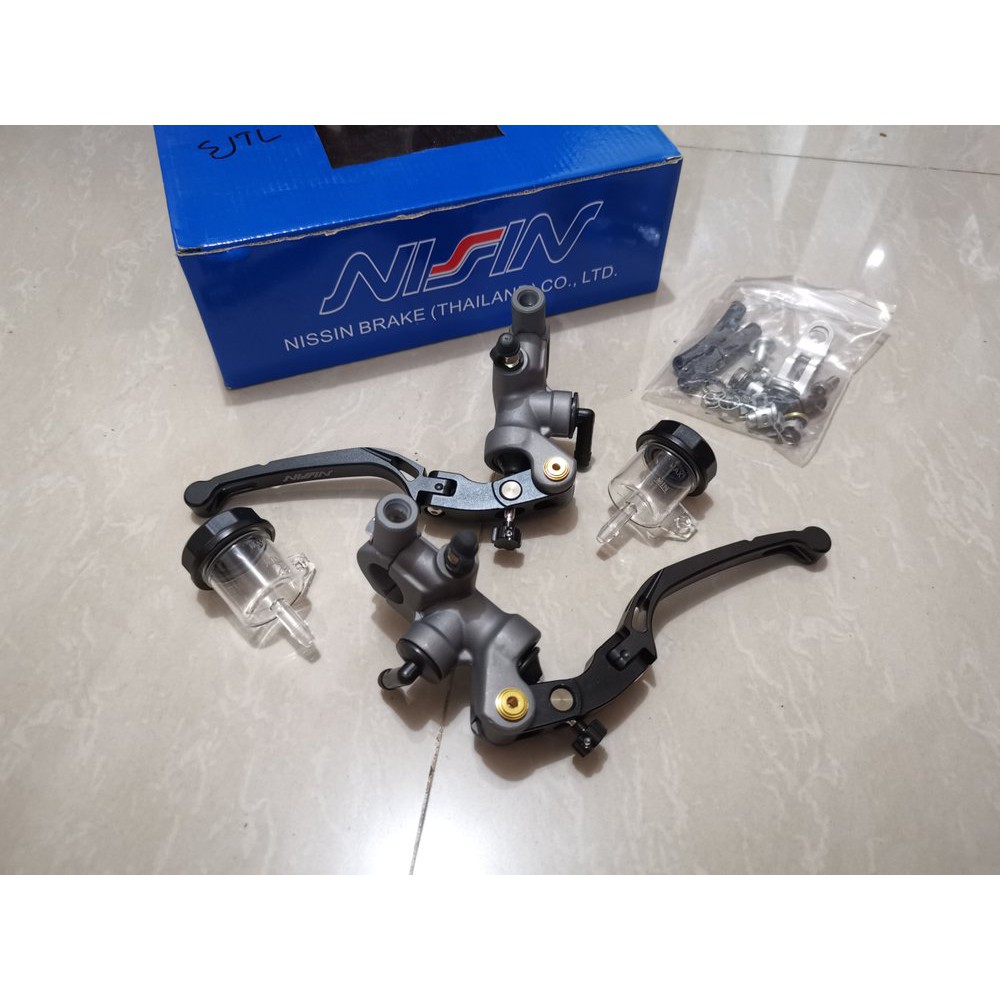 Murah  Master Rem Komplit Radial Model Nissin Nmax Pcx Adv Xmax Titan Black  Dijamin