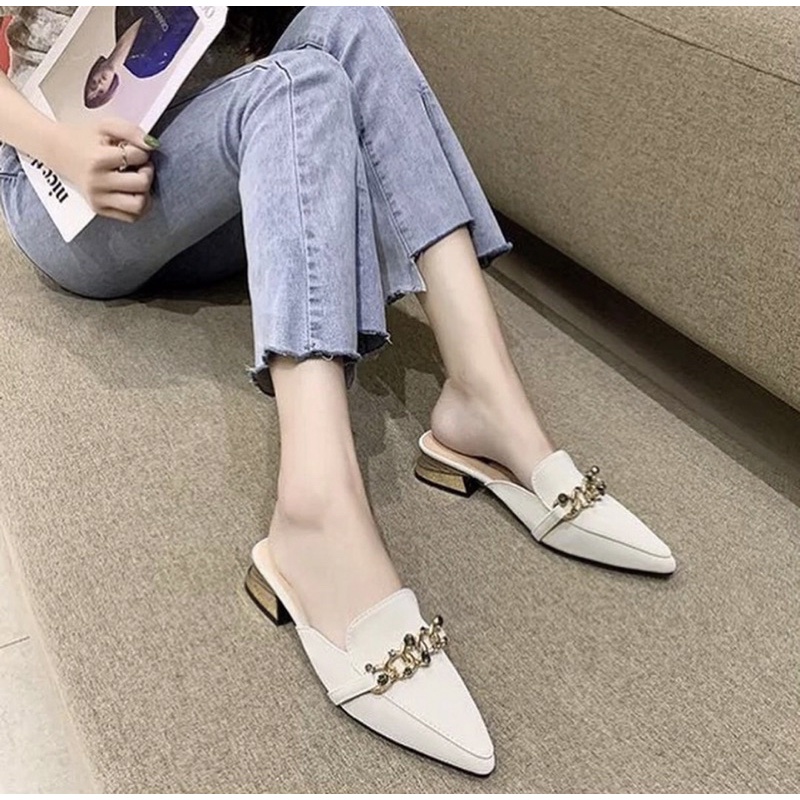 flatshoes Y311 wanita import realpict