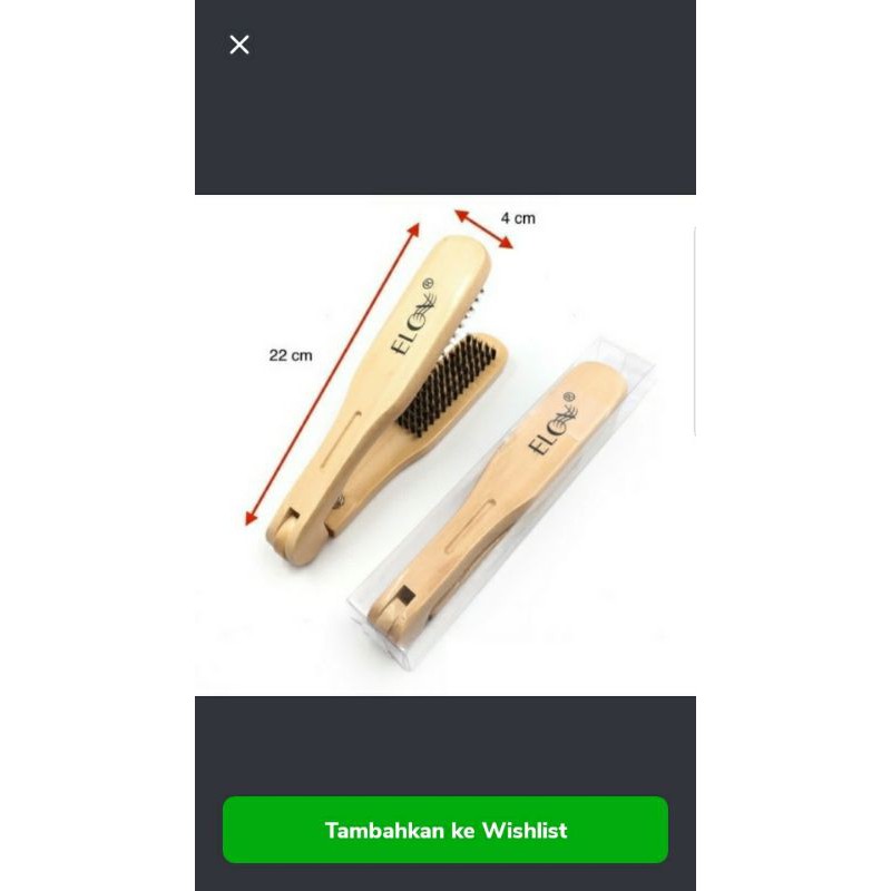 Sisir Catok kayu