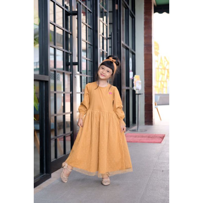 Muslim Tulle doty flowkids daily
