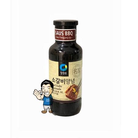 

Real produk--Daesang Chung Jung One Beef BBQ Sauce Marinade- Saus bumbu BBQ 500g