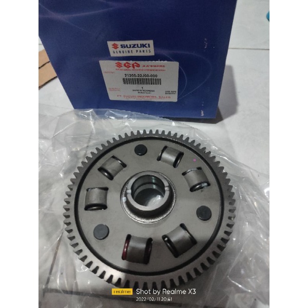 RUMAH KOPLING GEAR ASSY PRIMARY DRIVEN SUZUKI SHOOTER SMASH INJEKSI YOUNG STAR ORI SGP