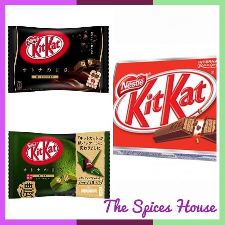 

Kit Kat Japan Dark Chocolate Green Tea Kitkat Jepang Green Tea