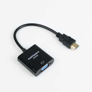 Kabel Adapter HDMI ke VGA Female / Kabel Converter Vga To Hdmi Kabel VGA To HDMI With Audio Converter Adapter / Kabel Penghubung Laptop Ke Proyektor Kabel Konverter Usb Kabel Penghubung Monitor / Converter Hdmi To Vga Audio Hdmi To Vga Audio Converter