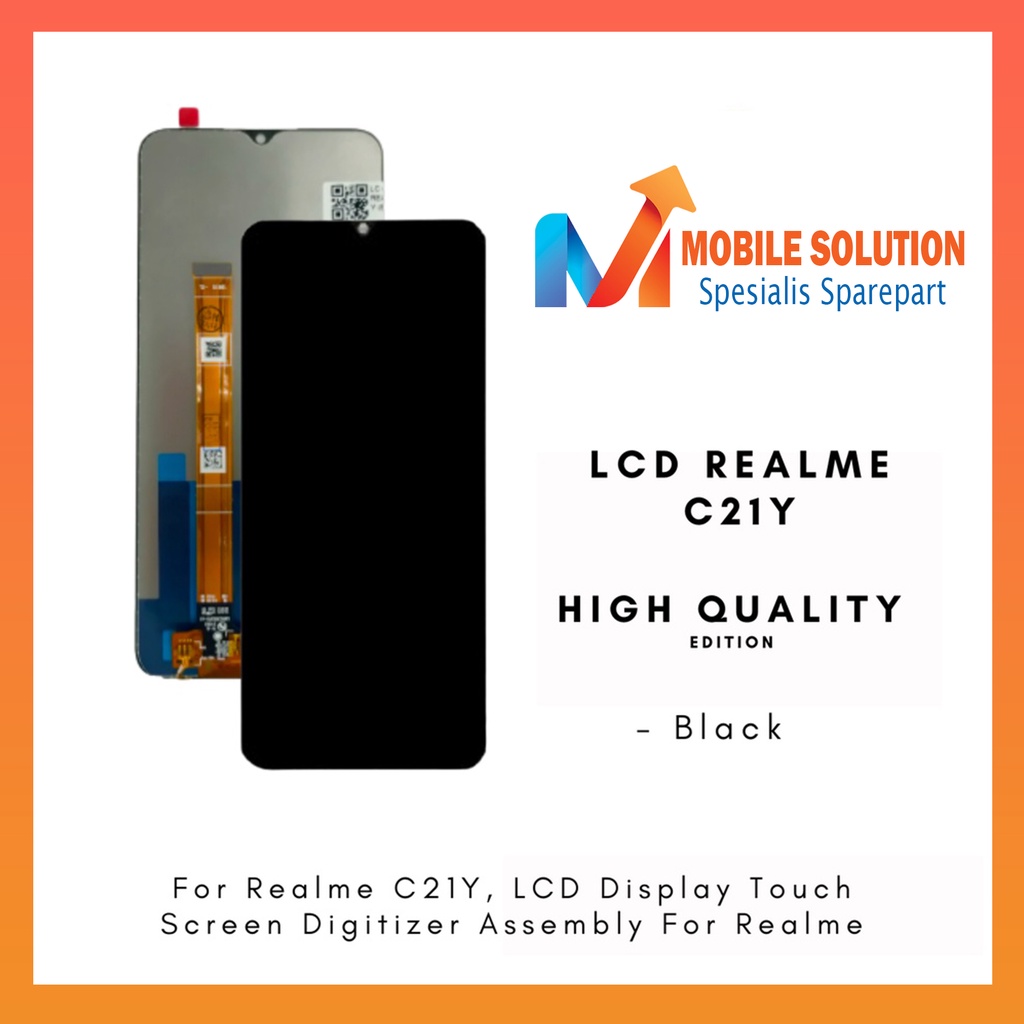 Grosir LCD Oppo Realme C21Y / LCD Oppo Realme C25Y ORIGINAL 100% Fullset Touchscreen - Parts Kompatible Dengan Produk Oppo