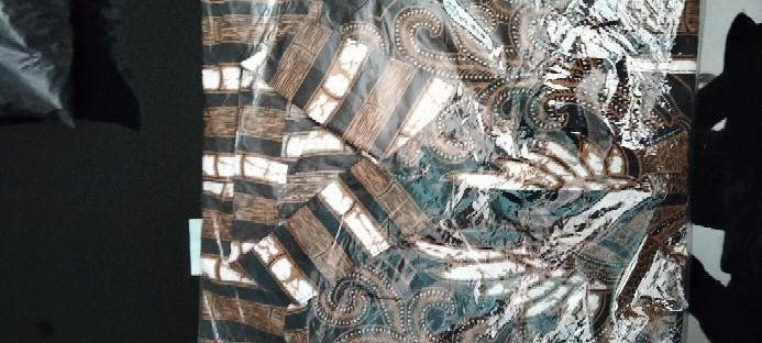 Batik Kalongan Hrb026 Kenongo Kemeja Hem Pendek Padi Pekalongan 33