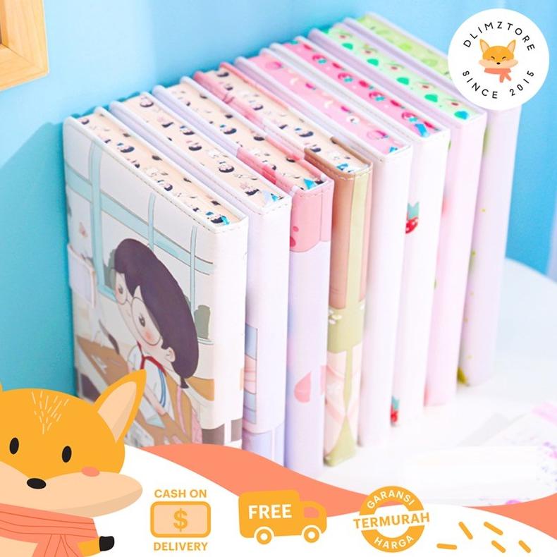 

[(BAYAR DITEMPAT) [DZ] ST245 - Note Book / Buku Tulis Catatan Karakter