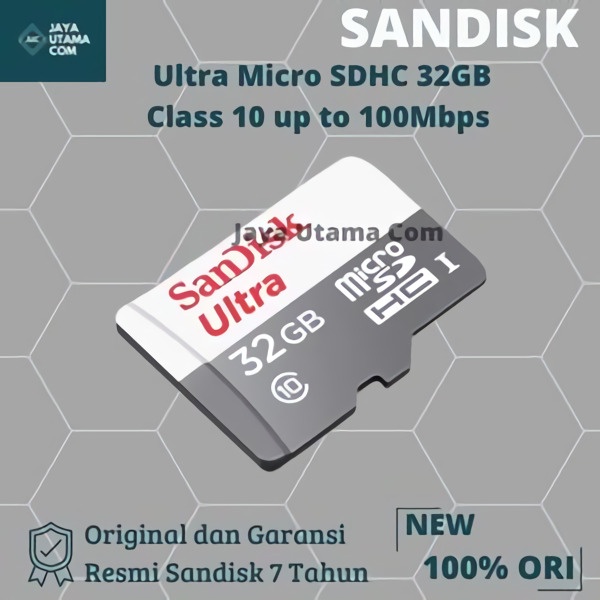 SanDisk Ultra Micro SDHC UHS-I Card 32/64/128GB Class 10 up to 100Mbps Original