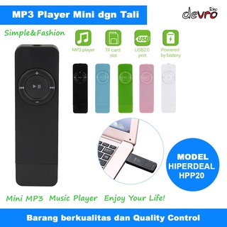 Portable Mini MP3 Player Support Micro Sd Tf Card DAP - HIPERDEAL HPP20 - DAONO ZHKUBDL