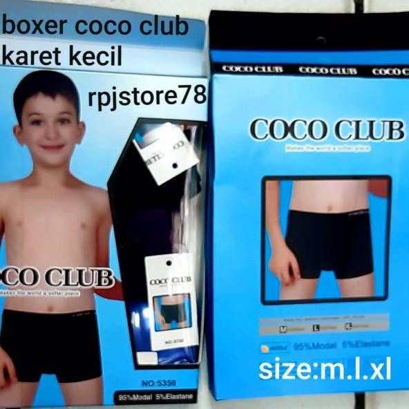 [PRODUK FE9YB] BOXER ANAK LAKI KARET KECIL COCO CLUB RB0