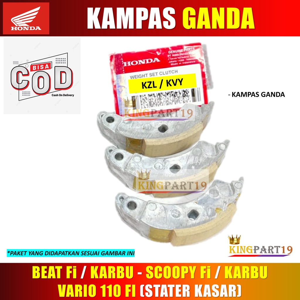 KAMPAS GANDA BEAT FI SCOOPY VARIO 110 FI BEAT KARBU SCOOPY KARBU - KAMPAS GANDA KOPLING KZL KVY