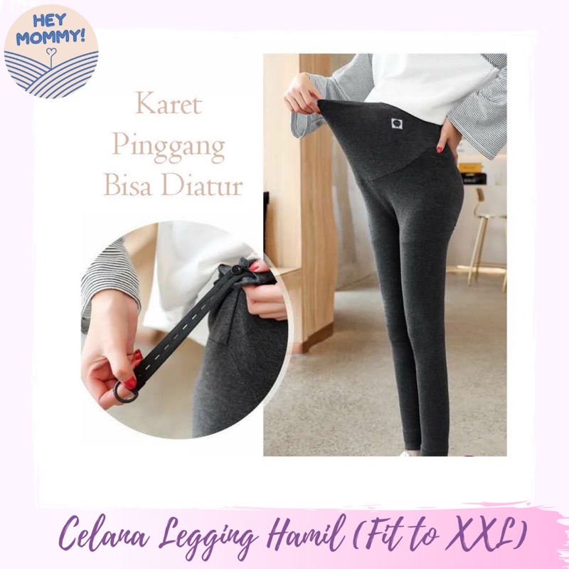 HEYMOMMY.ID - Celana Legging Hamil ••| Celana hamil Legging hamil Maternity Pants