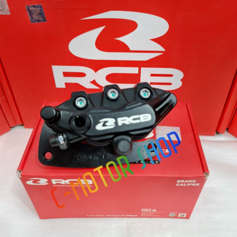 Kaliper Depan Rcb Vixion New, Rxking, Scorpio, Byson, R15, Xabre, Nouvo, Jupiter Z, Fizr, Mx King, Jupiter Mx Old Mx New, Jupiter z1, Yamaha Yz125,Mio,Satria 2tak Hiu, Satria Fu, Shogun 110 125, Smash,  Gsx 150, Ninja 250fi, Ninja 250 Karbu, Yamaha Fazzio-5