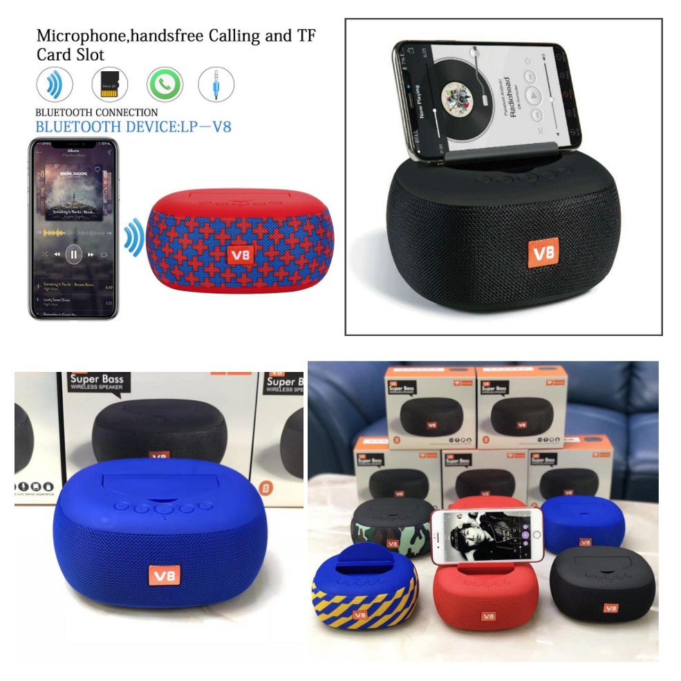 SPEAKER BLUETOOTH LP-V8
