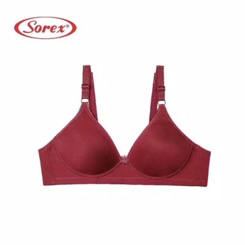 Bra Sorex Bh Polos 17238 Busa Tanpa Kawat Cup B Super Soft