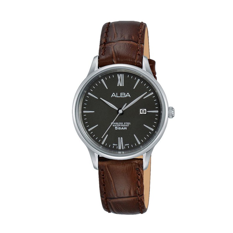 ALBA AH7P05X1 Jam Tangan Wanita - Silver Black Brown