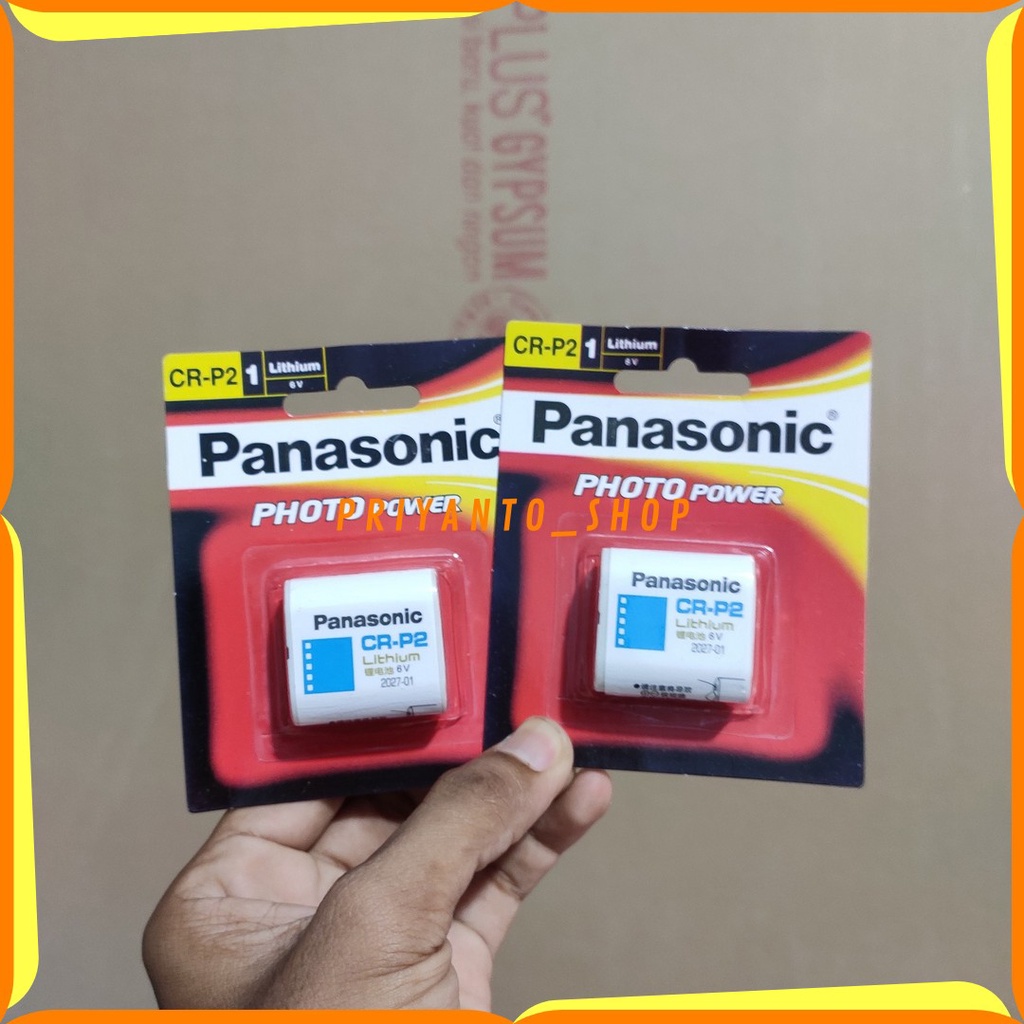 Panasonic CRP2 CR-P2 CR P2 Photo Lithium Battery Batrei Baterai PSC-CRP2