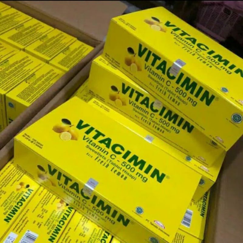 Vitacimin 1 box isi 100