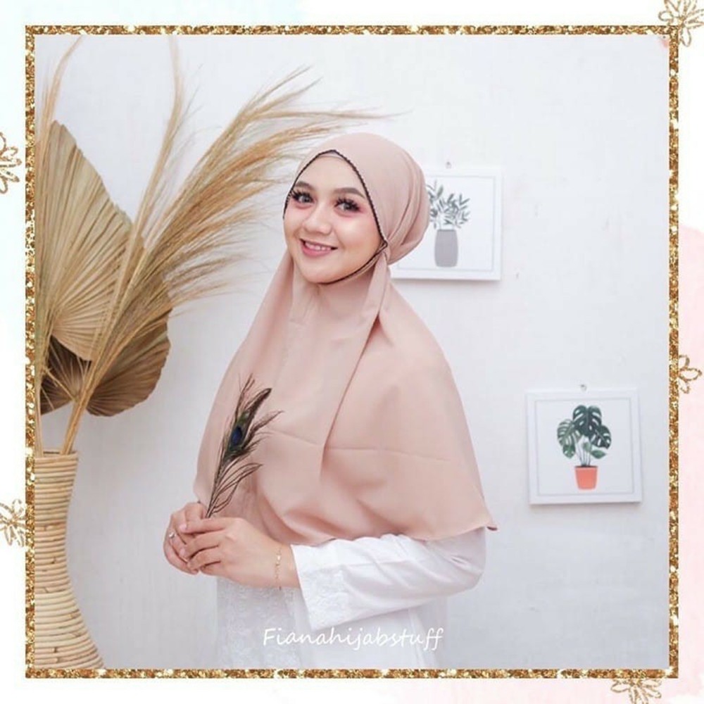 Alny Hijab - Bergo Maryam Picot Diamond