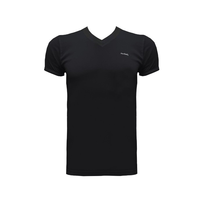 Moteza Kaos Dalam Pria V Neck - Pierre Cardin PC5317 / PC5322 - Putih Hitam