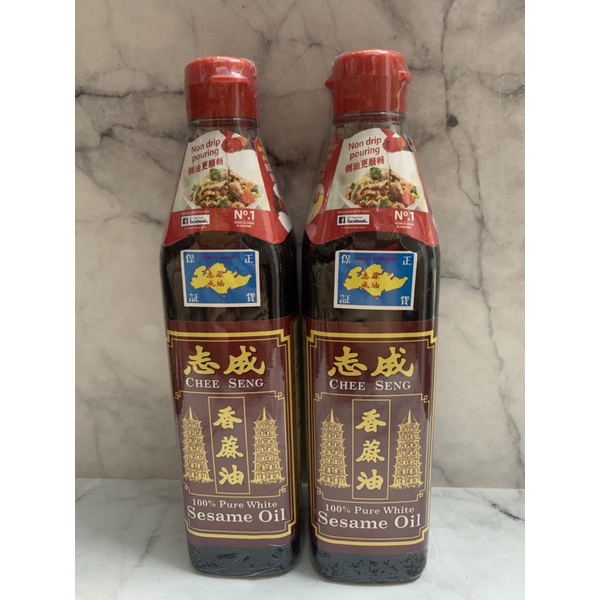 

Minyak Wijen Chee Seng 375ml | Minyak Wijen Menara Pagoda 375