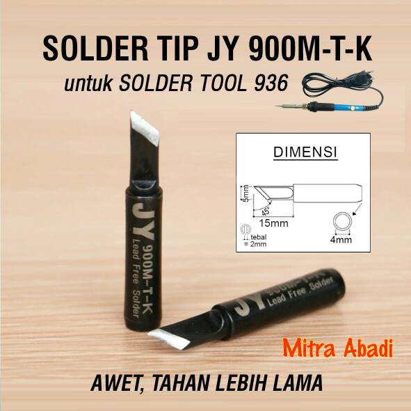 Mata Solder/Solder Tip JY 900M-T-K for Solder Tool 936