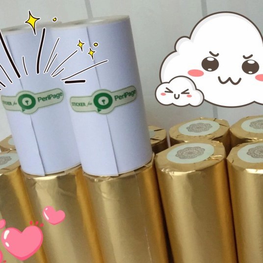 

kertas stiker thermal photo printer peripage A6
