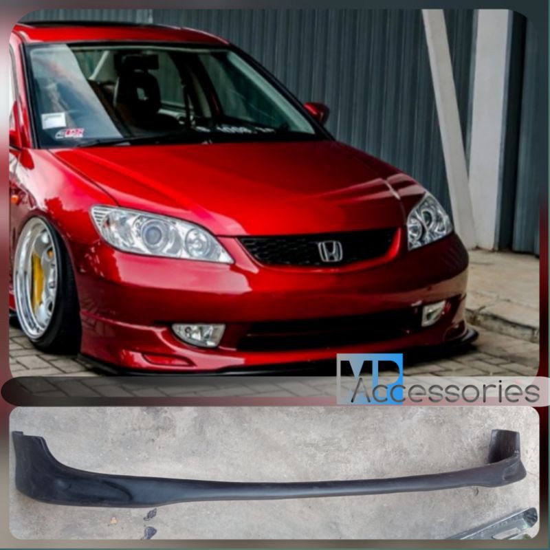 Lips add-on depan bumper bemepr Honda Civic Es VTi 2004-2006