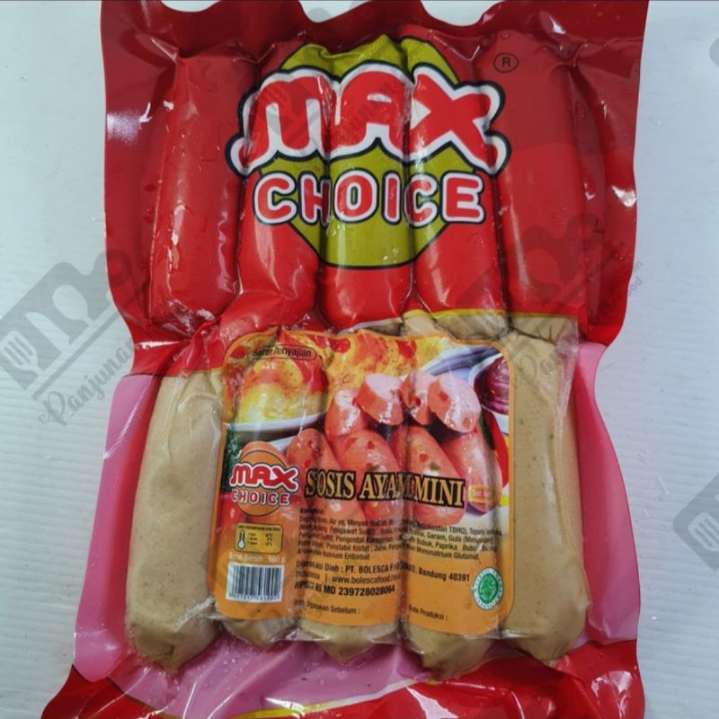 

Max Choice Sosis Bakar Ayam isi 10pcs