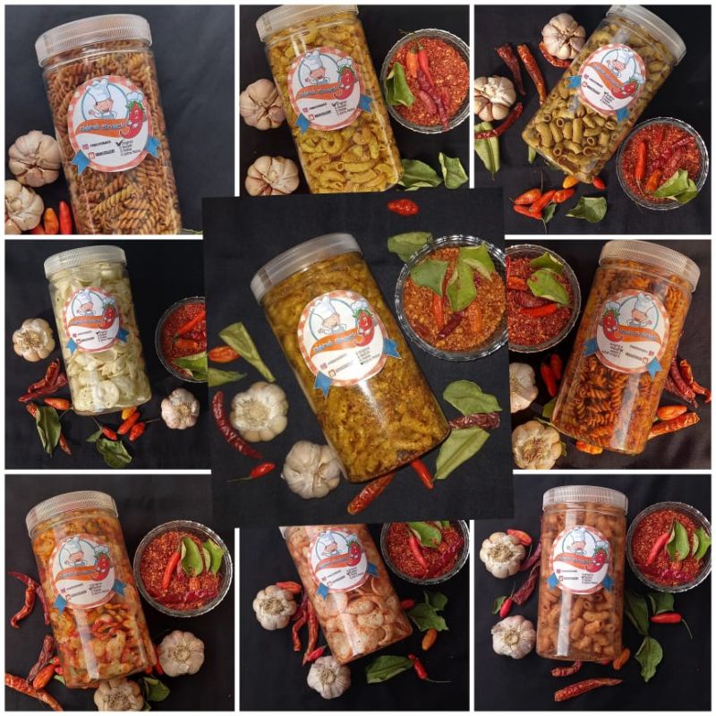 

Sebring Makaroni Usus Rehe Snack-Ukuran Toples 1L