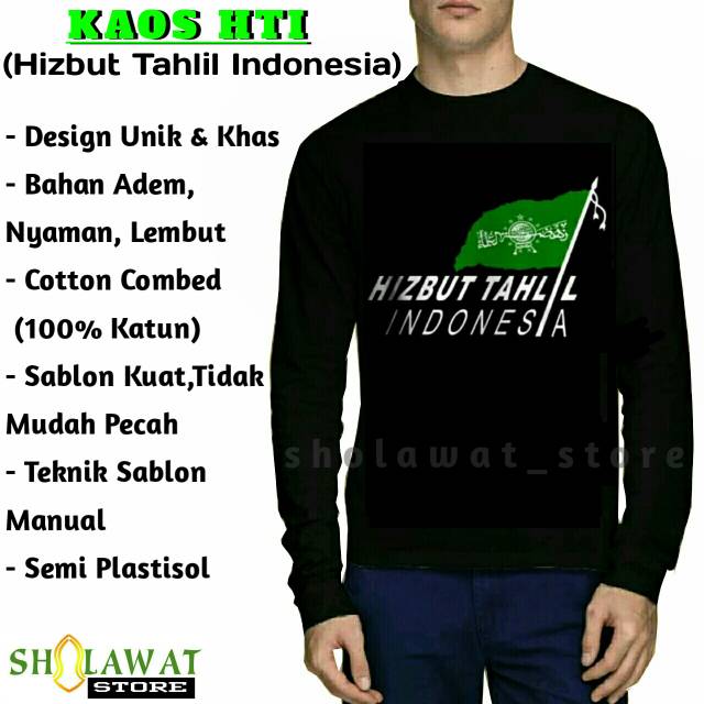 [BEST SELLER] Kaos Nahdlatul Ulama - HTI - Hizbut Tahlil Indonesia
