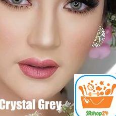 SOFTLENS MINUS NEW MORE DUBAI CRYSTAL GREY 14.5mm (-0.50 sd -5.50) GRATIS TEMPAT SOFLEN