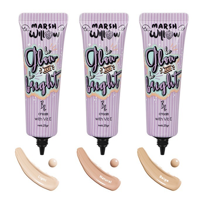 Marshwillow Be Glow &amp; Be Bright - BB Cream - NaturaL BY NATSHA WILONA