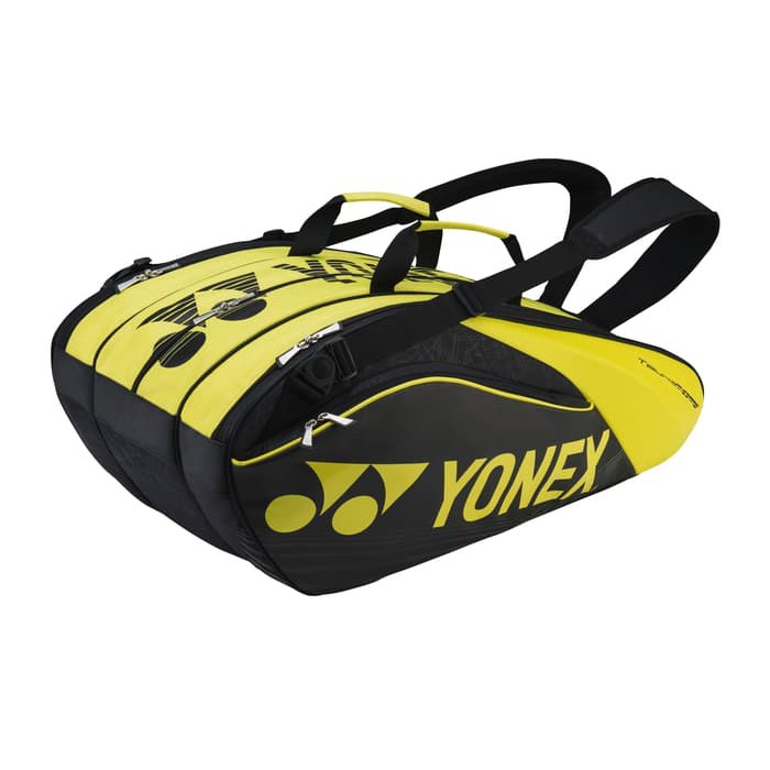 Raket Badminton bag yonex tennis badminton tas BAG9629EX - black/lime - ORI 