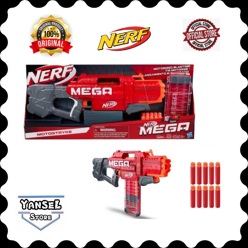 Nerf Mega Motostryke Motorized Blaster