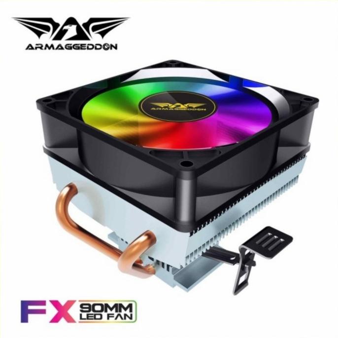 Armaggeddon Artic Wind RGB CPU Air Cooler | Fan Processor Intel Amd