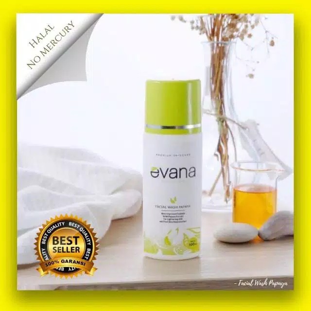 EVANA BEAUTY CARE / FACIALWASH AHA/PAPAYA/ACNE/CHAMOMILE BPOM