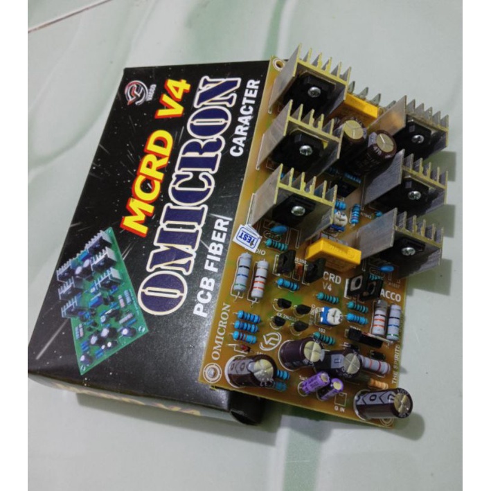 Mcrd v4 PCB fiber carakter Lowbas