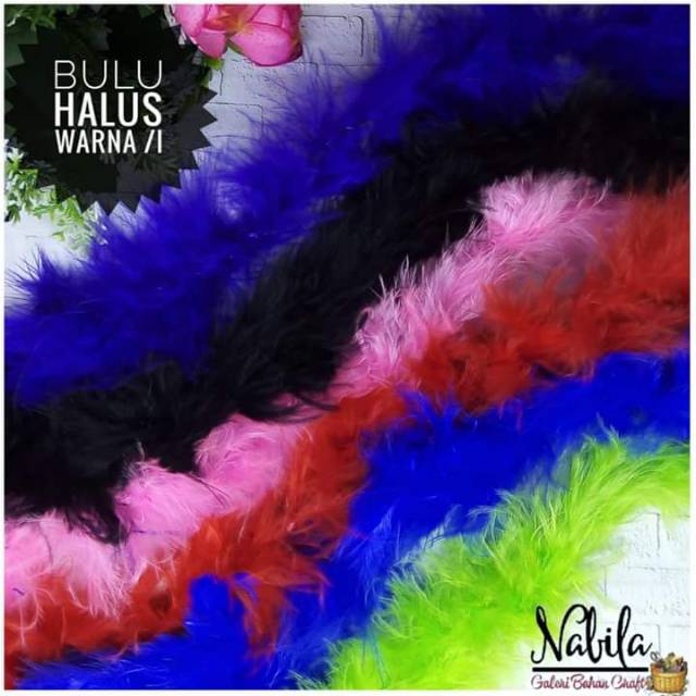 (Grosir -10yard) Bulu halus meteran hiasan mainan