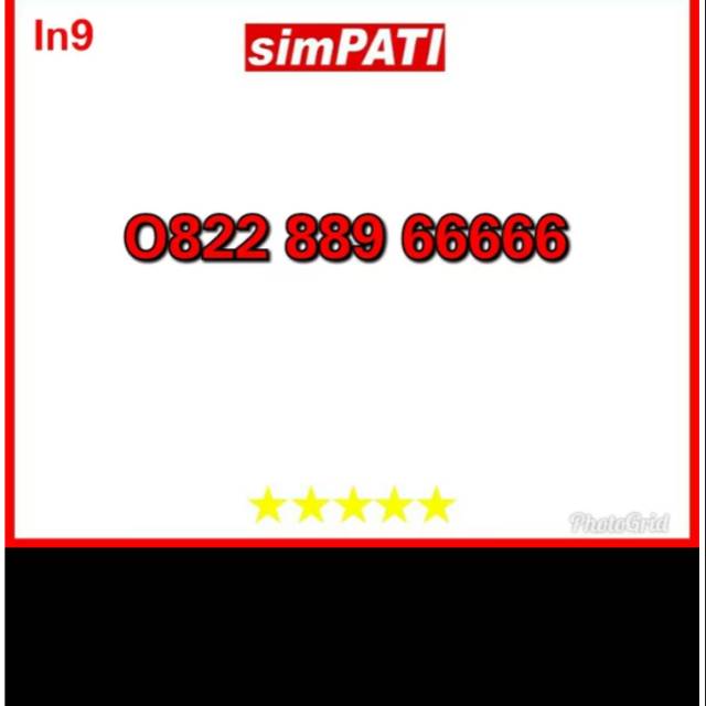 Nomor cantik simpati