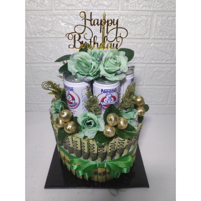 cake uang dan snack