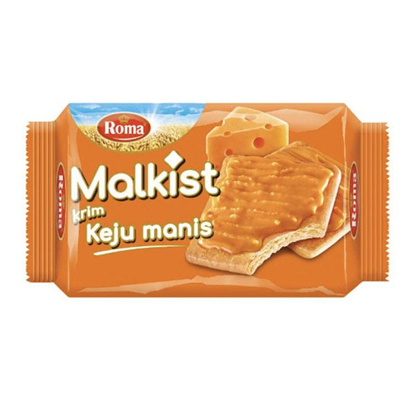 

Roma Malkist Keju Manis 120Gr