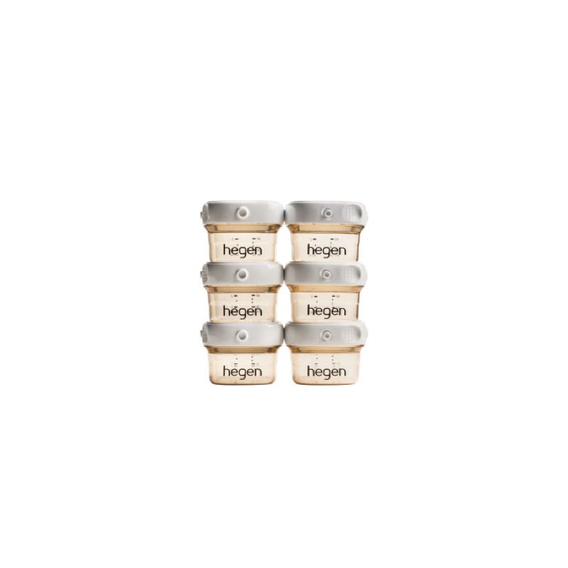 Hegen PCTO™ 60ml/2oz Breast Milk Storage PPSU (6-Pack)