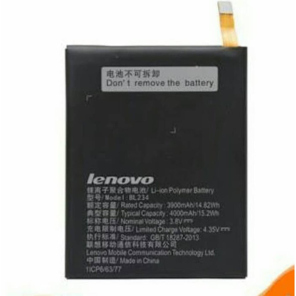 Baterai Lenovo BL234 P70 A5000 P90 Vibe P1M P70T 0riginal Battery